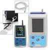 24 hours Ambulatory Blood Pressure Monitor System ABPM Free 6 cuffs! ABPM50 4
