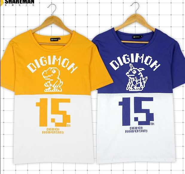 digimon 15th anniversary shirt