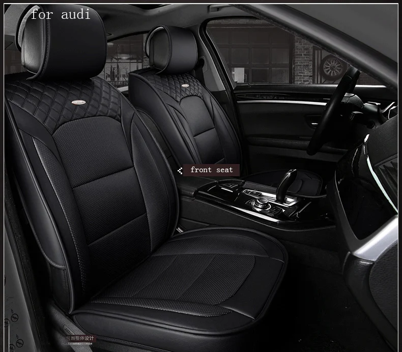waterproof pu leather car seat cover for audi a4 b6 b7 b8 a3 audi a6 c5