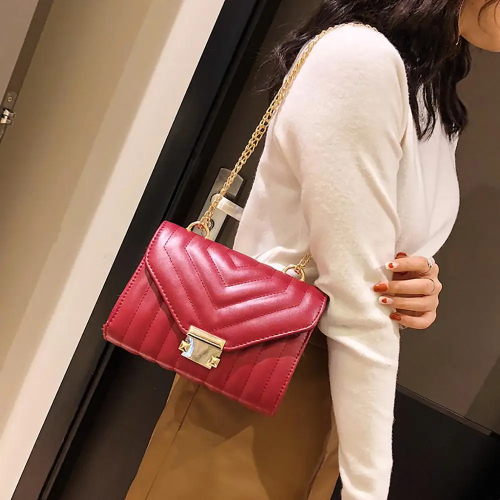 

shoulder bag fashion Messenger Crocodile Bag Handbag bags for women 2019 new bag leather Women Retro Bag bolsos mujer Phone bag@