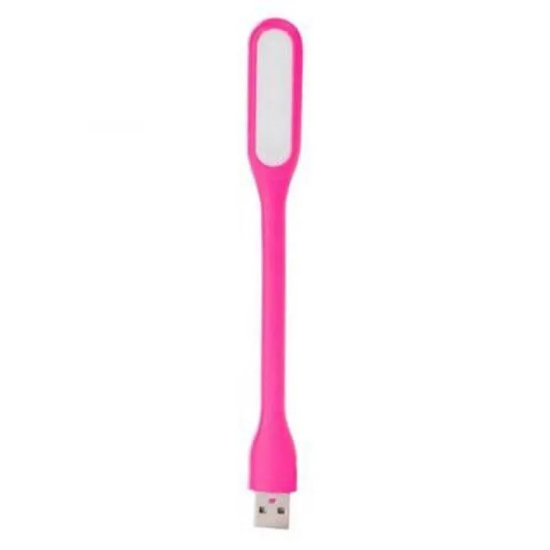 Светодиодный ночной Настольный светильник для детской комнаты USB C5V USB светодиодный ночной Светильник ламинария для ПК Мобильная мощность компьютера для детской комнаты - Цвет абажура: Розовый