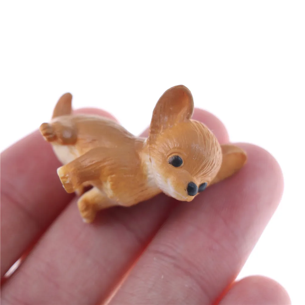 6 шт./лот, миниатюрная модель для кукольного дома, 1:12, миниатюрная модель для кошек и собак, аксессуары для кукольного дома, подарки для детей