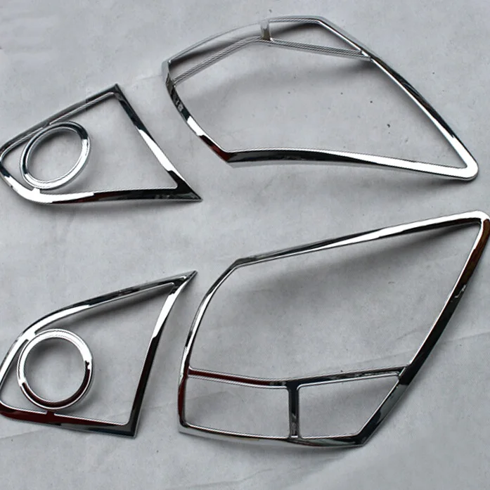 FOR Nissan Qashqai 2007 - 2010 Chrome Tail Light Covers Surrounds Trim Set | Автомобили и мотоциклы