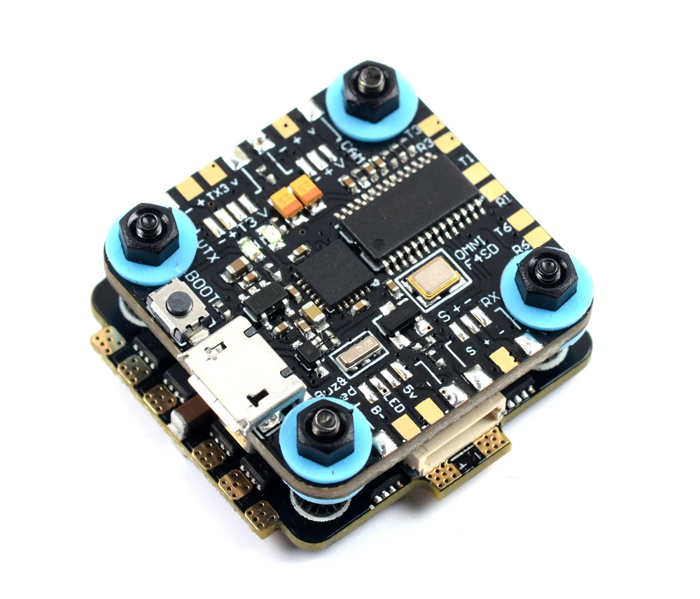 Контроллер полета TurboS F405 Betaflight (Mini) и F20 20A 2 4S DSHOT600 бесщеточный ESC для