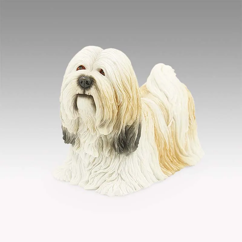 Mnotht мини модель 1/6 Lhasa Apso собака имитация собаки животное Смола игрушка сцена