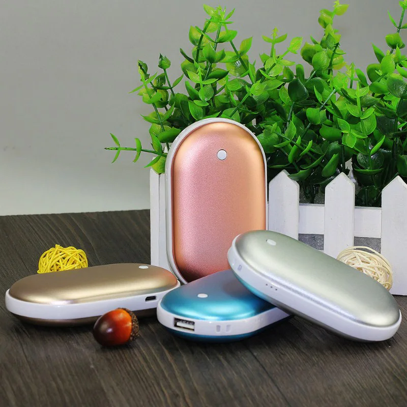 Рождественский подарок мини USB грелка для рук Многофункциональные портативные электрические грелки для рук перезаряжаемый карманный обогреватель power Bank 2 в 1