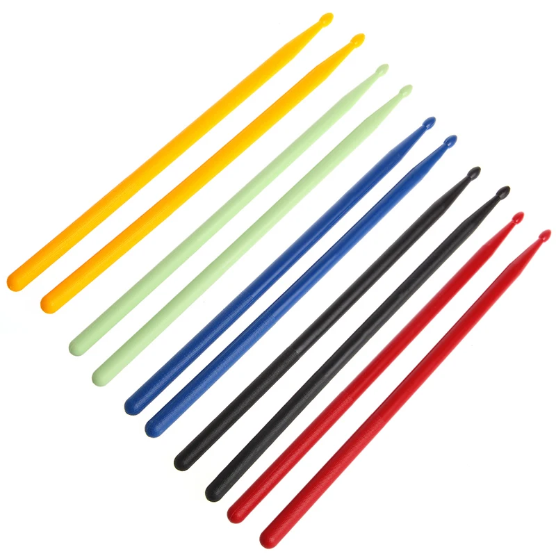 

OOTDTY Professional A Pair Of Drumsticks High Quality Nylon Drum Stick Set Lightweight Drum sticks