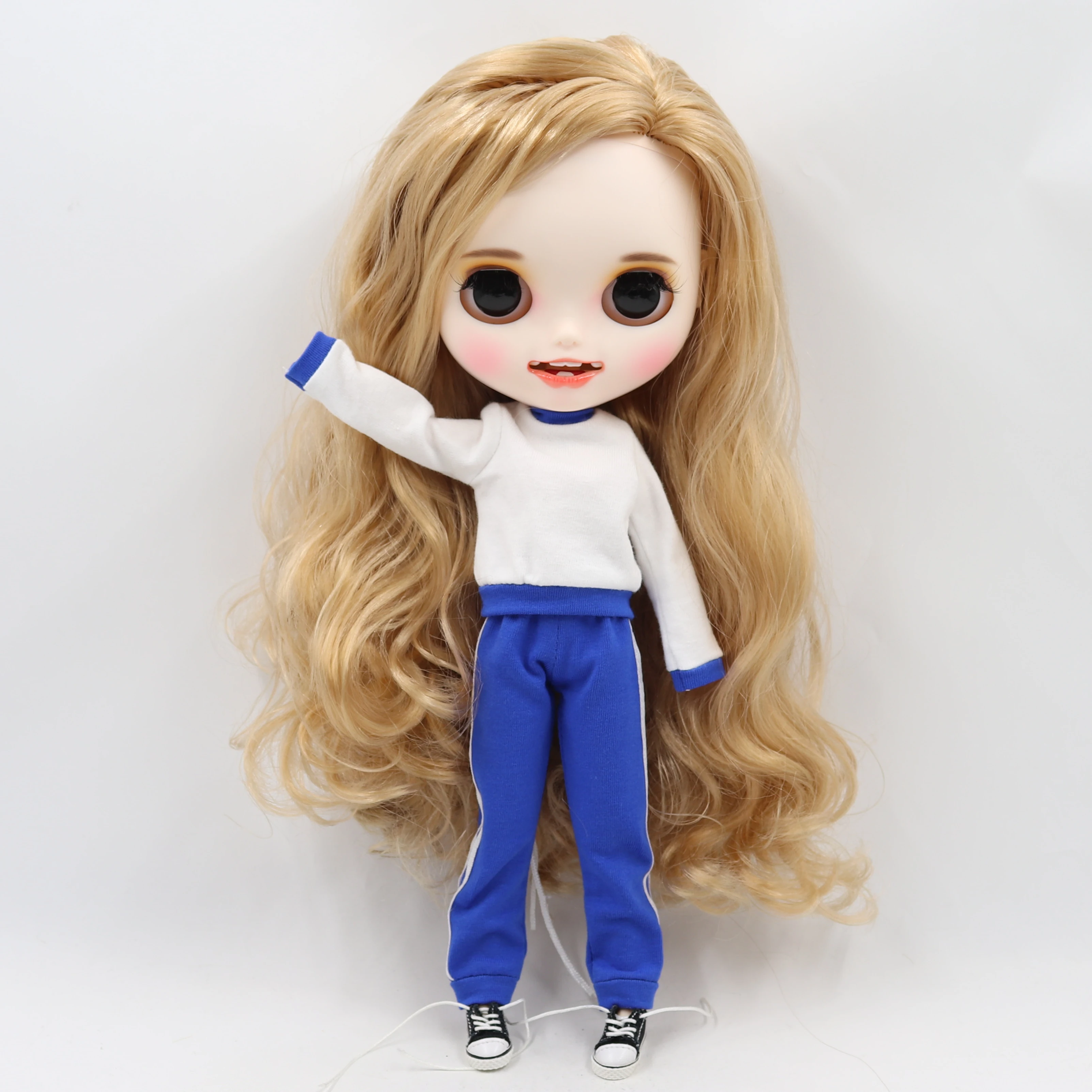 Blyth doll icy 1/6 bjd спортивный костюм рубашка и брюки