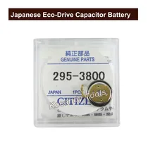 Японский CT 295,38 Eco-Drive конденсатор батарея M5L81 C601 C605 C615 оригинальная часть № 295-3800 часы аккумулятор