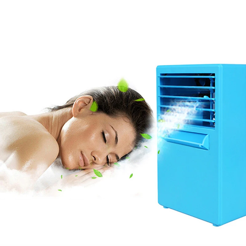 

Desktop Mini Air Conditioner Fan Humidifier Moisturizing Device Portable Small Air Conditioning Fans High Quality