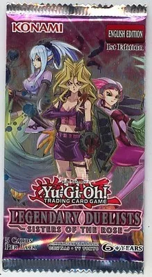 YuGiOh! Легендарные дуэли: сестры Розы: Совершенно новая и запечатанная коробка