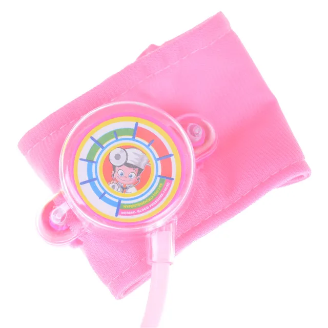 1PC Medical 2-4 Years Doctor Kit Toy Kids Doctor Set Doctor Toys Medical Toys Speaking At Home Doctor Nurses Blood Pressure Toys 6