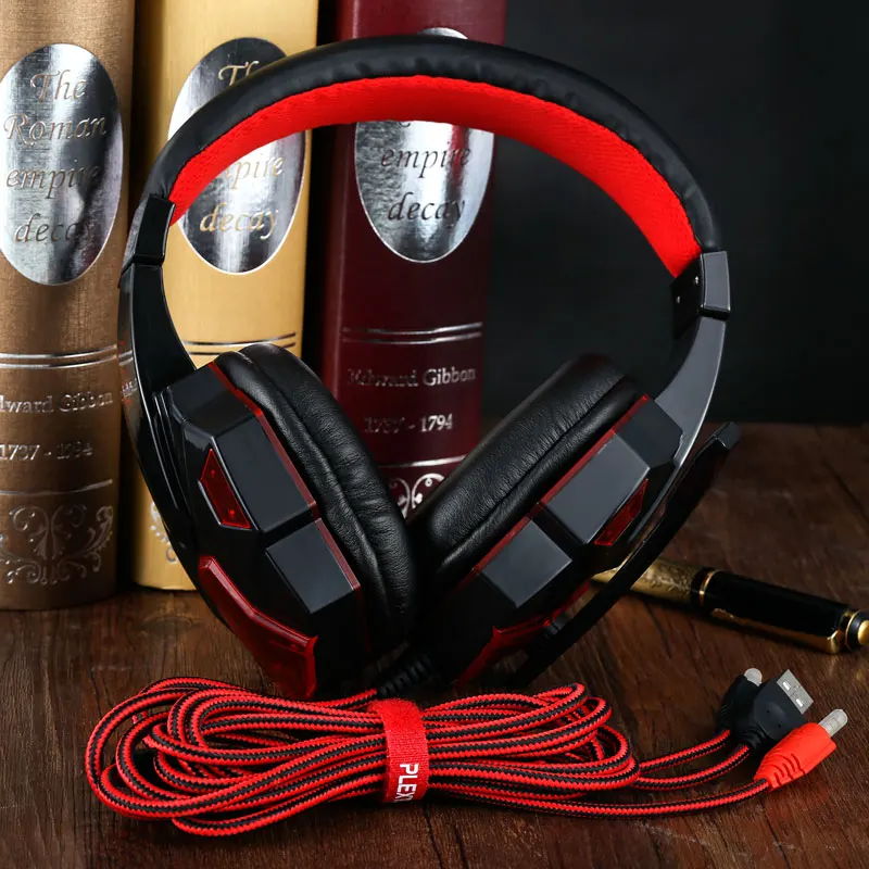 New Professional Surround Stereo Gaming Headset Deep Bass Game