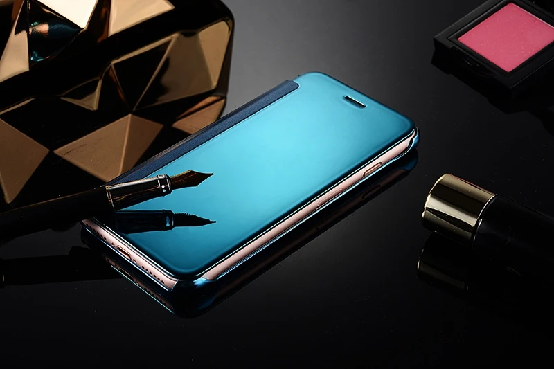 Роскошный чехол для iPhone 6 s 6s Plus iPhone X 7 8 5 5S SE 7Plus 8Plus 6Plus мягкий ударопрочный 360 Полный чехол для сотового телефона Etui - Цвет: Синий