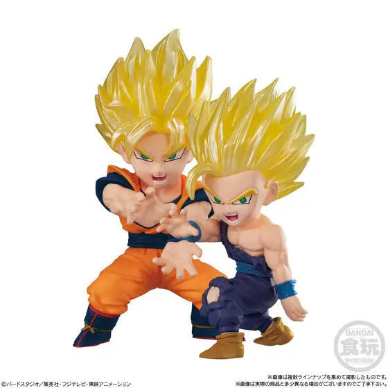 "Dragon Ball SUPER" BANDAI ADVERGE MOTION Коллекционная Фигурка-полный набор 6 шт. сын Гоку Гохан сотовый трусы Гоку-черная Роза