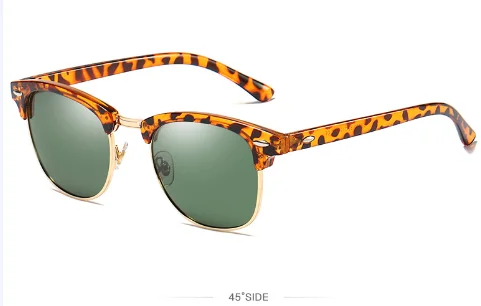 AIMISUV, круглые солнцезащитные очки, мужские, поляризационные, модные очки для вождения, Классические мужские очки, Ретро стиль, женские солнцезащитные очки, UV400 Oculos - Цвет линз: AMS3016P13