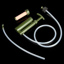 Чистый легкий 0,1 микрон 2000л портативный керамический Солдат фильтр для воды очиститель для наружного выживания Пешие прогулки Кемпинг Аварийный