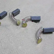 10 шт. 9,5 мм x 5 мм x 5 мм, электрическая дрель мотор роторный Электроинструмент угольные щетки