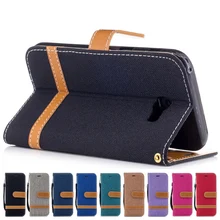 Wallet Case Voor Coques Samsung Galaxy M20 M10 S10 Plus S9 S8 S7 Rand A3 A5 2017 J3 J5 J4 j6 J2 A6 A7 2018 A8 Note 9 Cowboy Lite(China)