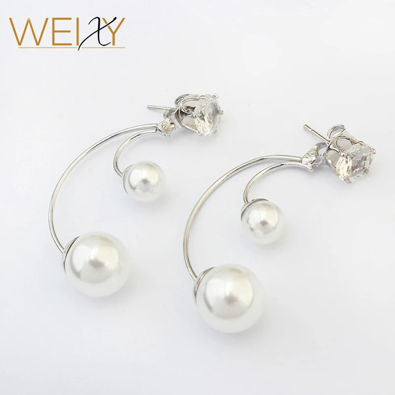 European Foreign Trade Ornaments Fashion Elegant Pearl Earrings