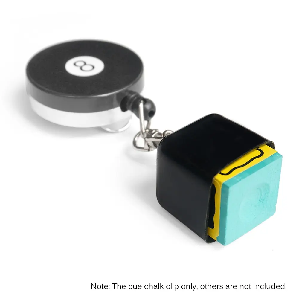 

Cue Chalk Clip Snooker Billiard Chalks High Quality Holder Retractable Chalk Holder Pool Cue Chalk Indoor Sport Accessories