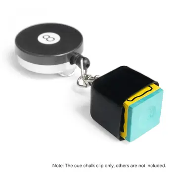 

Cue Chalk Clip Snooker Billiard Chalks High Quality Holder Retractable Chalk Holder Pool Cue Chalk Indoor Sport Accessories