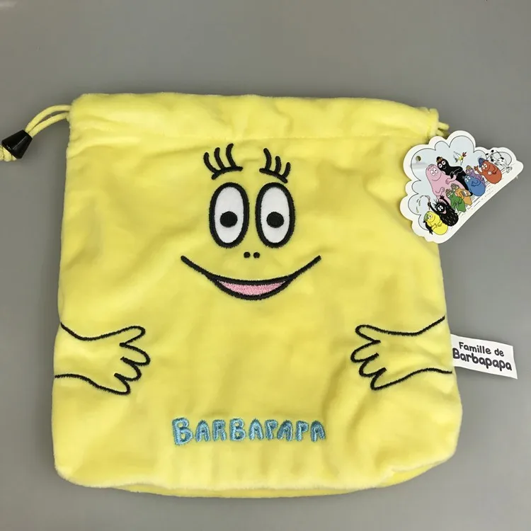 Мультипликационный аниме Barbapapa Barbamama Barbalala многофункциональная сумка для монет аксессуар Сумка среднего размера 20*20 см