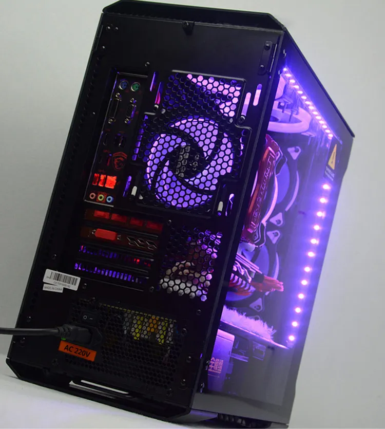 PHANTEKS PK-314ETG из закаленного стекла RGB Алюминиевый корпус для компьютера с водяным охлаждением (поддержка 240 и 280 водяного охлаждения/RGB