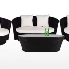 Дизайн диван садовая мебель место открытый пластиковый стул, диван