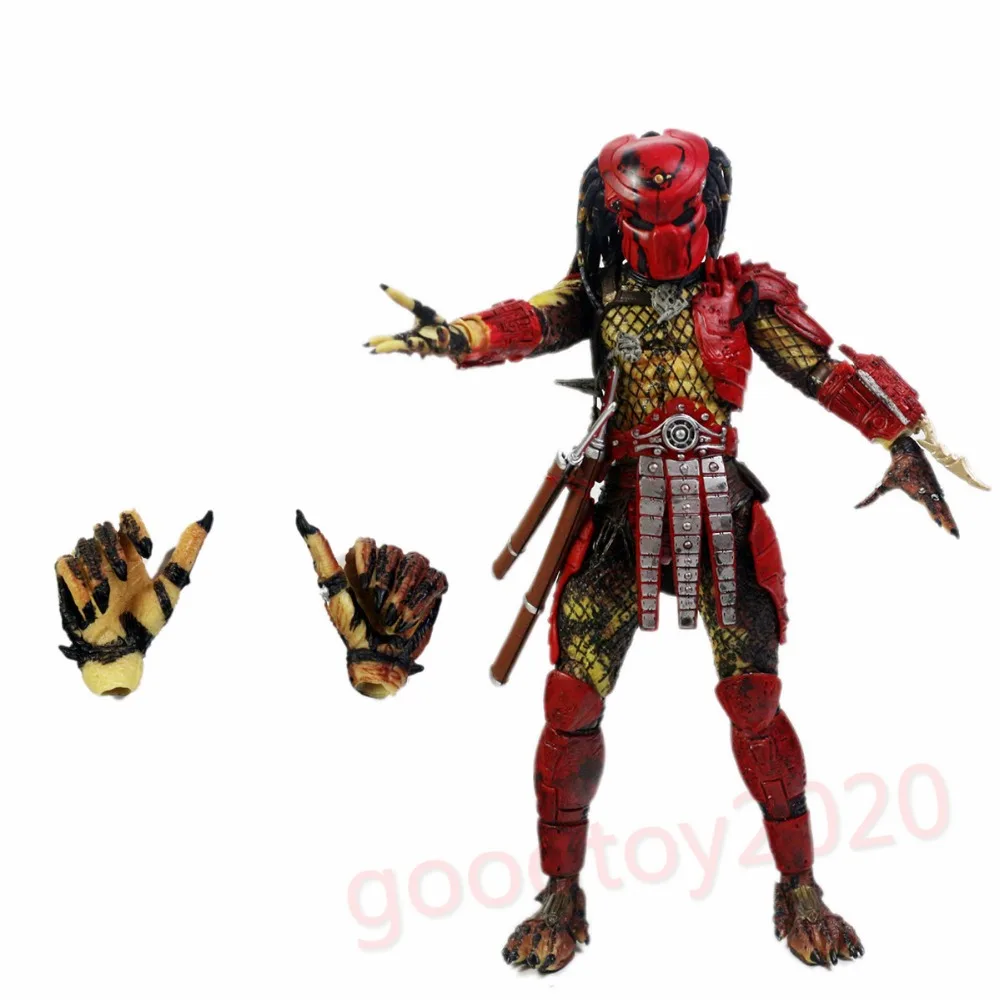 big red predator action figure