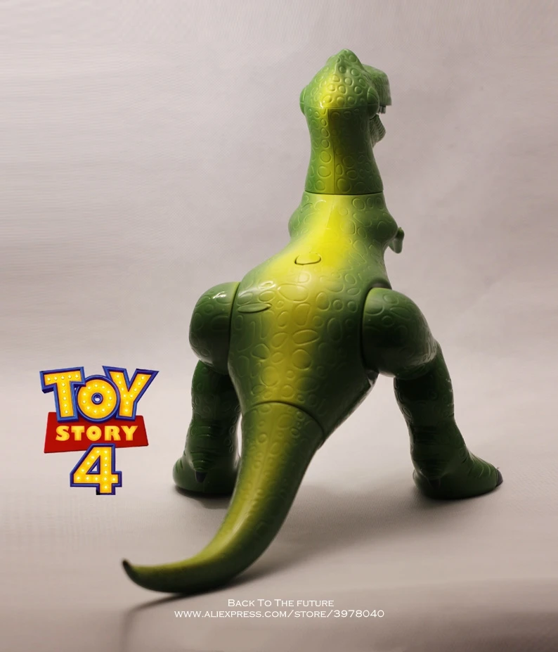 Disney Toy Story 4 Rex Зеленый Динозавр говорящий Q Версия 30 см ПВХ Фигурки мини куклы детские игрушки модель для детей подарок