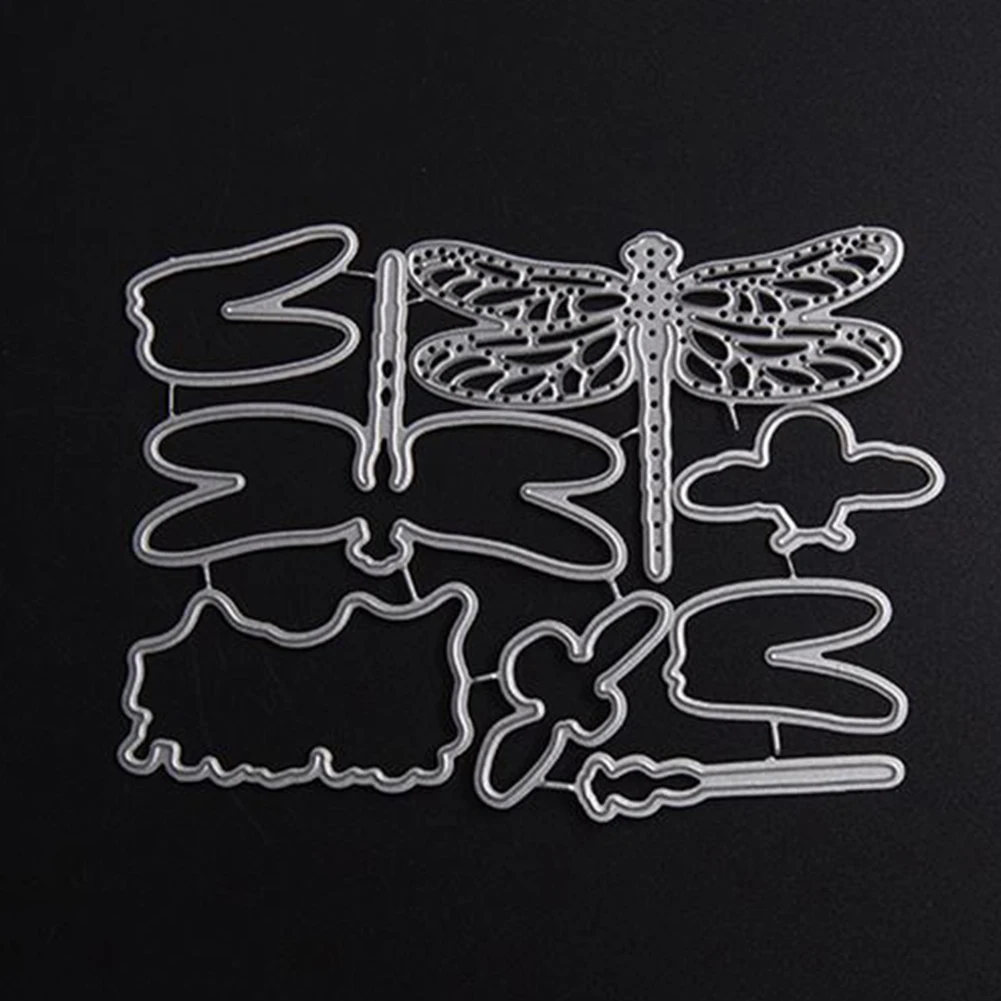 

Greeting Card Embossing Cutting Dies Set Craft Carbon Steel Dragonfly Scrapbook Home DIY Gift
