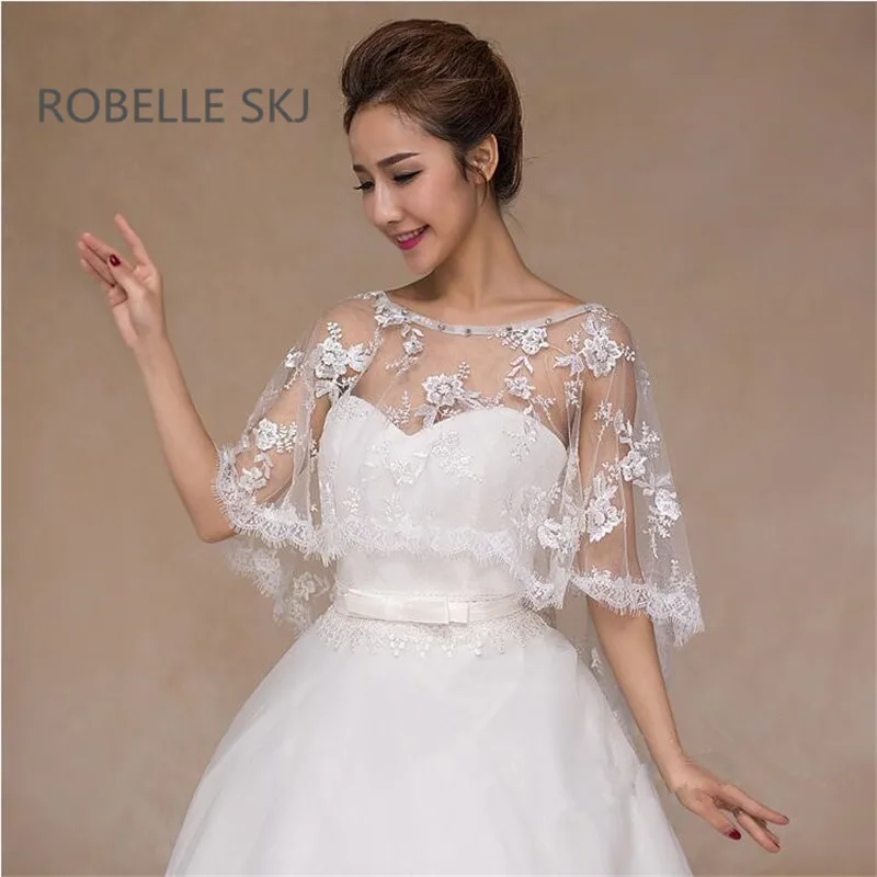 Bridal Lace Jacket Bolero Shawl, wedding shawl