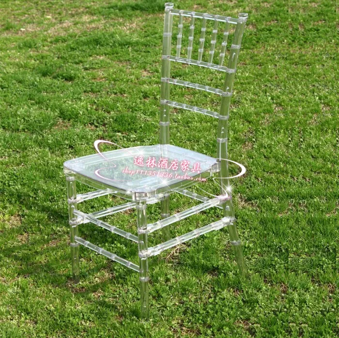 

The wedding banquet chair hotel Transparent crystal chair