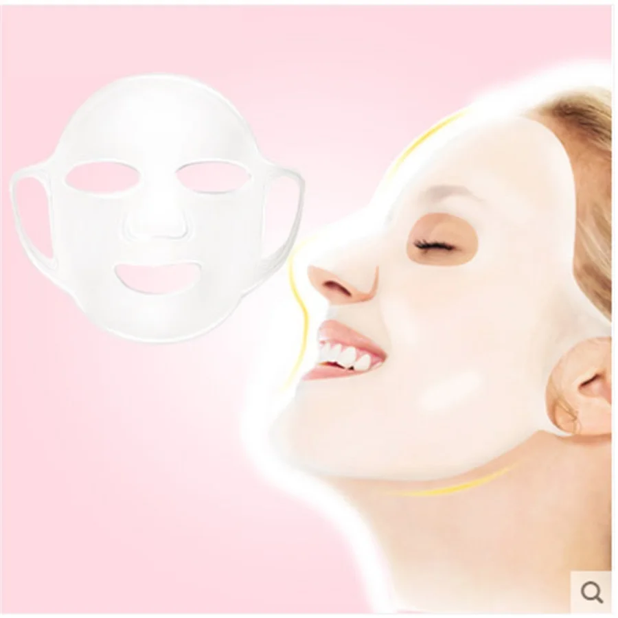 

Silicone Face Facial Mask Cover Holder Essence Evaporation Speed Up The Absorption Moisturizing Effective Washable Facial Mask