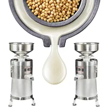 Коммерческий шлифовальный станок для соевых бобов, портативный блендер из нержавеющей стали, автоматический разделитель шлака для соевого молока, миксер 100 типа