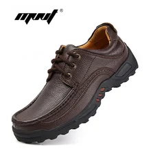Chaussures Hommes Nouvelle Arrivée de mode En Cuir Véritable Hommes Appartements Chaussures Doux Mocassins Plus La Taille À La Main En Plein Air Chaussures Mocassins