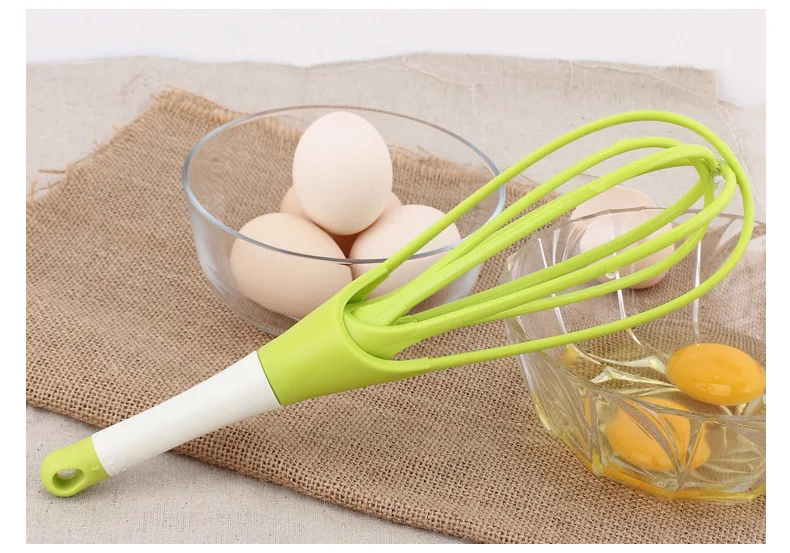 1PC PP Egg Beaters Multifunction Whisk Mixer for Eggs Cream Baking