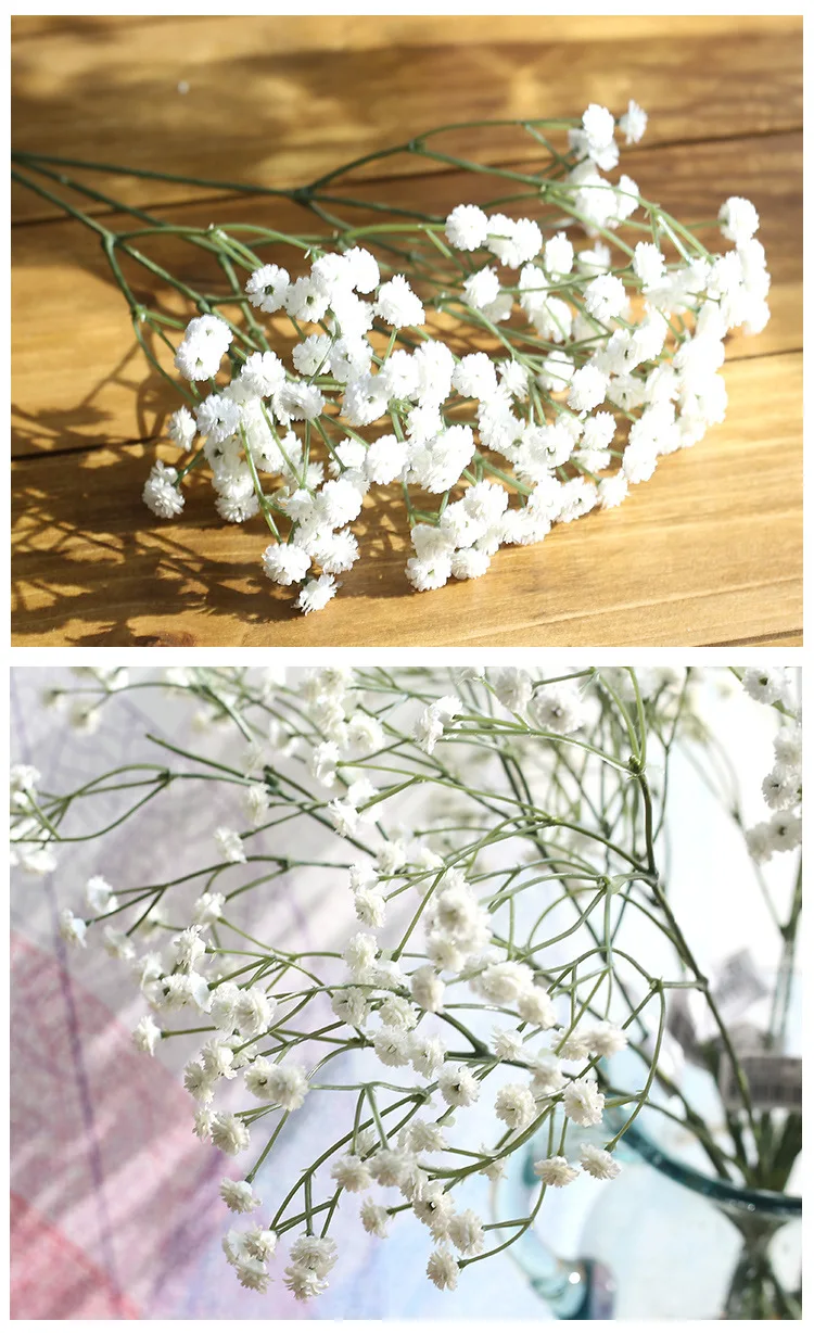 1 шт. 65 см белые маленькие свежие звезды искусственные цветы для свадебной вечеринки домашнее украшение для мероприятия вечеринки поставки