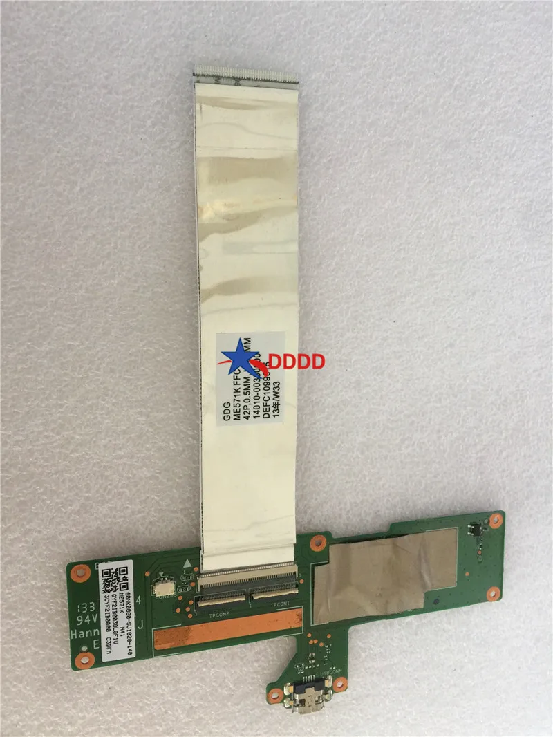 Оригинал для ASUS Google Nexus 7 2 го поколения Me571k USB зарядный порт плата 100% работает