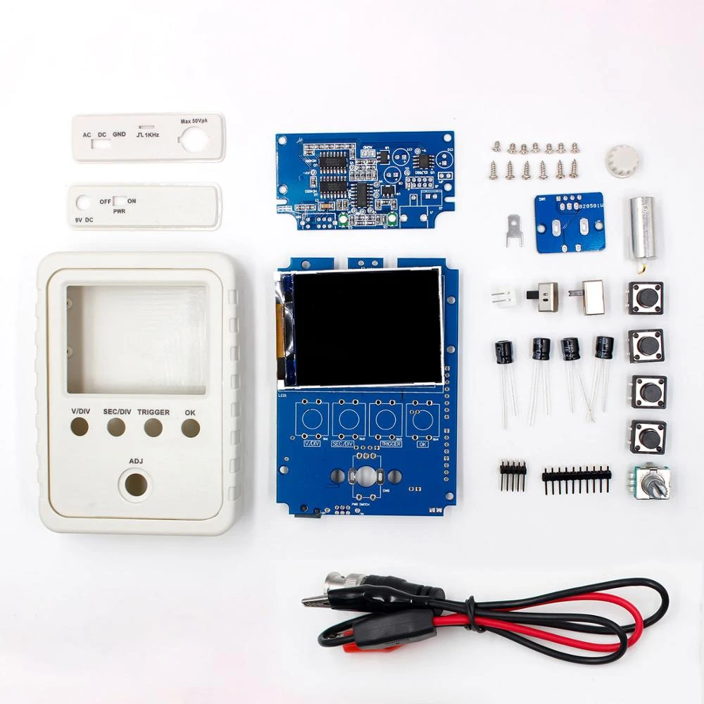 DSO150 Tech DS0150 15001K DSO-SHELL DIY Digital Oscilloscope Kit With Housing