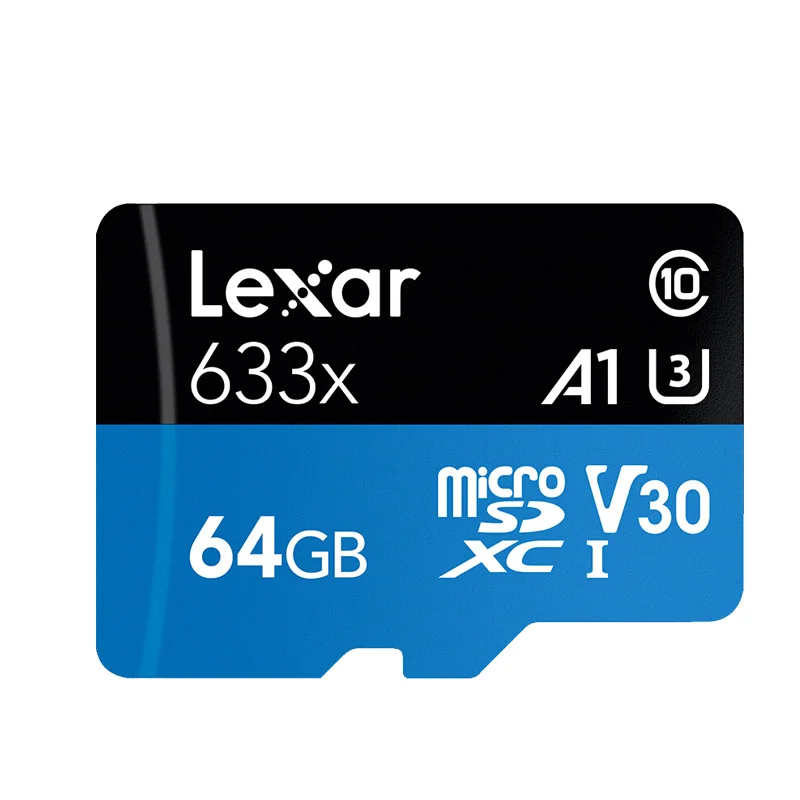Original Lexar Micro sd card High Performance 95mb s 633x 64g Memory Card Reader UHS I 2