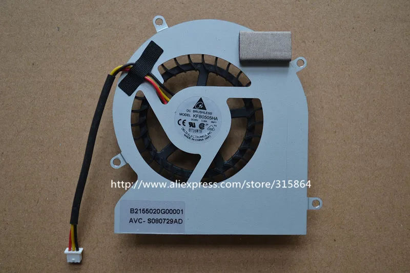 

New laptop KFB0505HA fan for Gateway W350 W350i W650I W650UI cooler fan