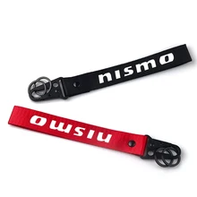 Для Nissan Almera Tiida X Trail Note Juke Teana 350Z 370Z GTR автомобиль Стайлинг лямки брелок для ключей автомобиля аксессуары