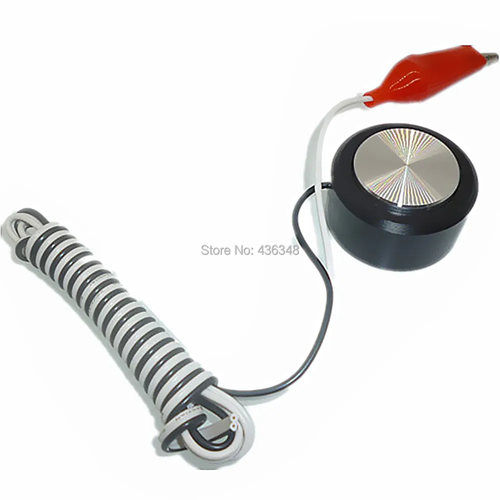 Cnc Z Axis Router Mill Touch Plate Mach3 Tool Setting Probe Milling Diy Cnc Engraving Machine Knife Block With Alligator Clips