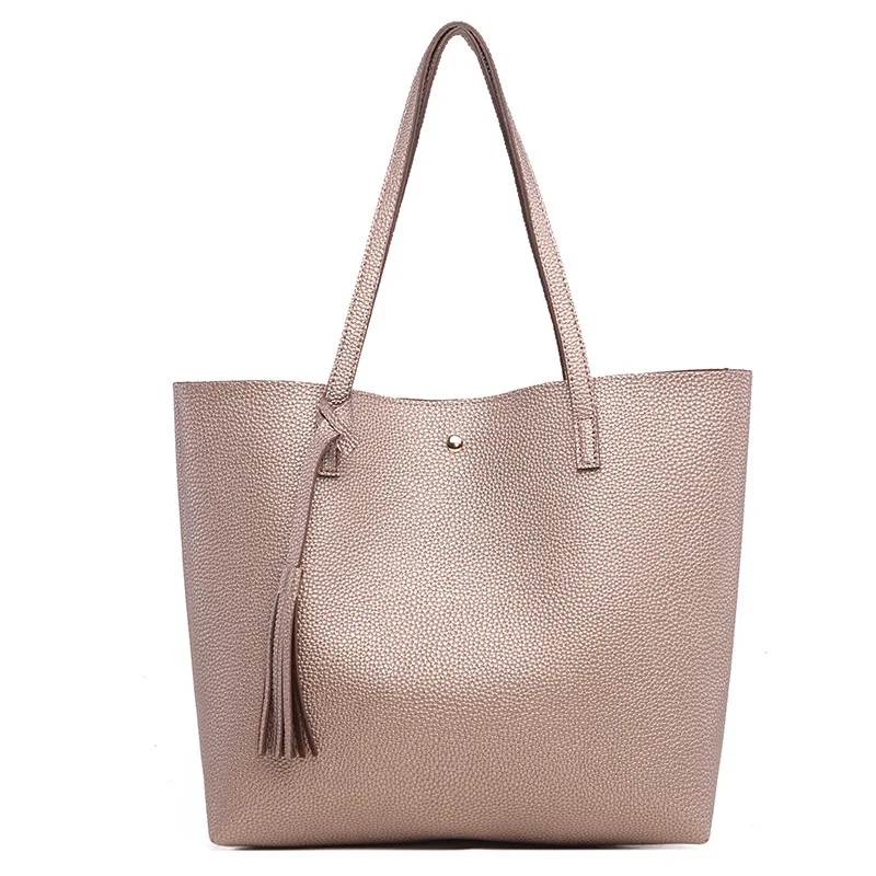 Ankareeda роскошные сумки женские сумки дизайнерские мягкие кожаные женские сумки на плечо Брендовые женские сумки с кисточками - Цвет: Bronze