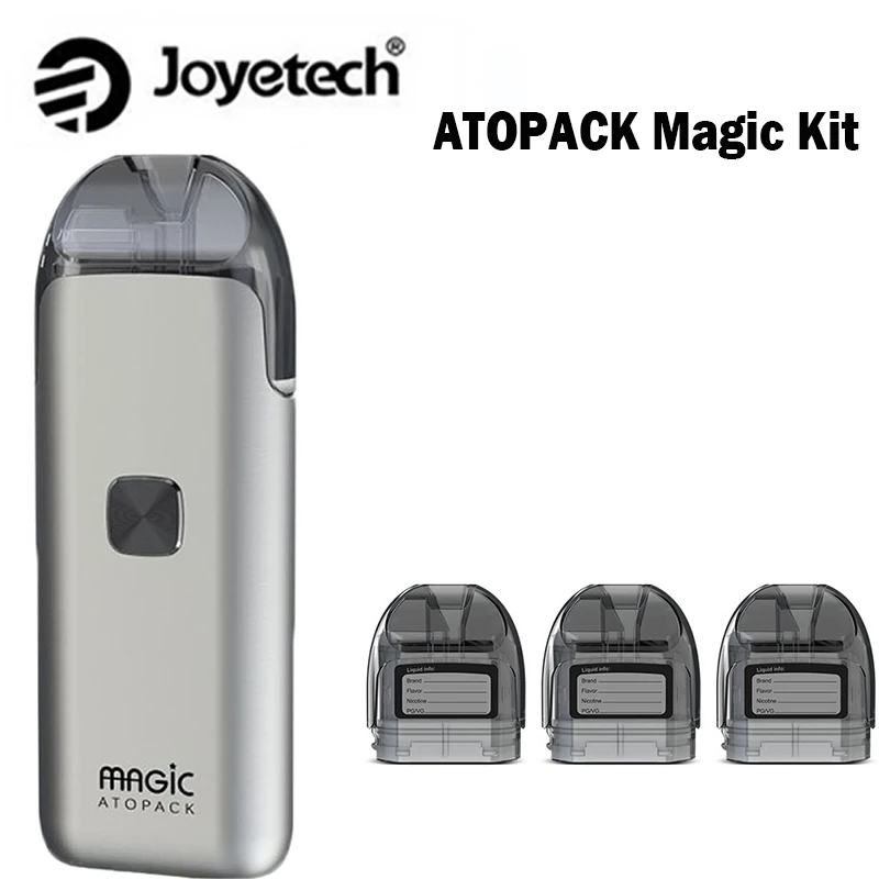 Joyetech Atopack Magic Starter Kit 1300mAh with Innovative Single Switch Design Supports Changeable Cotton Mod Vape vs ego aio Joyetech Atopack Magic Starter Kit 1300mAh with Innovative Single Switch Design Supports Changeable Cotton Mod Vape vs ego aio