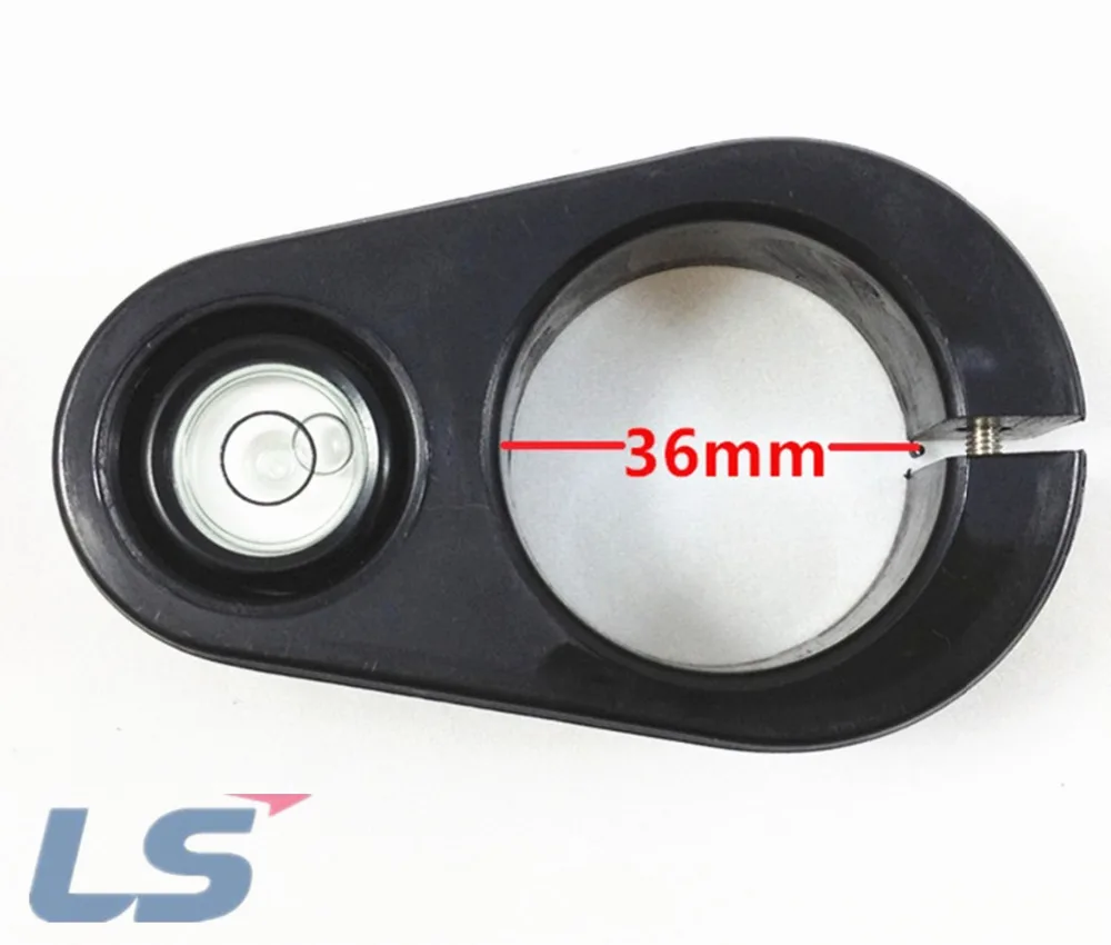 

2 pcs 36mm Vial with Holder fit 36mm diameter GPS pole Level Bubble surveying pole