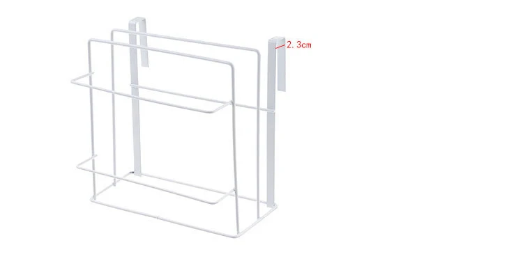 Выбор Забавный металлический над дверью подвесной шкаф для посуды разделочная доска Органайзер черный кухонный держатель разделочной доски для двери шкафа