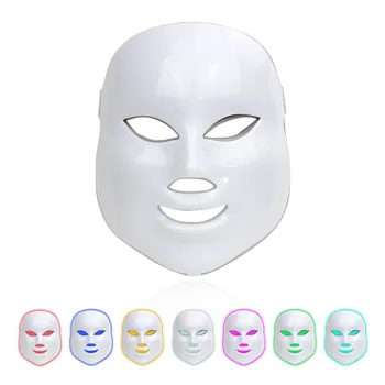 

Hot Selling 7 Colors Light Photon LED Facial Mask Skin PDT Skin Rejuvenation Anti Acne Wrinkle Removal Therapy Beauty Salon